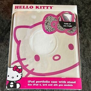 Hello Kitty iPad Portfolio Case with Stand - Pink